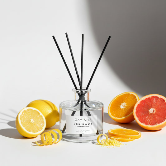Aqua Vedanta Reed Diffuser – Apricot & Musk Natural Scent